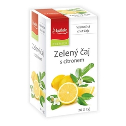 Apotheke čaj Zelený s citronem 20x2g