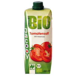 Šťáva rajčatová 500 ml BIO JACOBY 