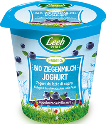 Bio kozí jogurt borůvkový LEEB 125 g