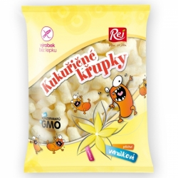 Křupky kukuřičné vanilkové 90g REJ