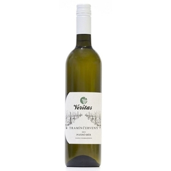 Víno bílé Tramín červený ročník 2022 - pozdní sběr (suché) 750 ml BIO VERITAS