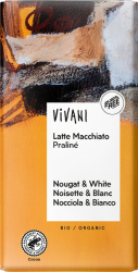 Bio Latte Macchiato Praliné čokoláda VIVANI 100 g