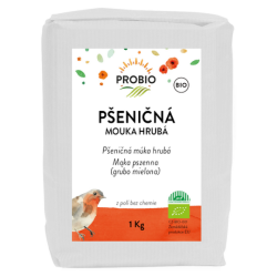 Mouka pšeničná hrubá 1 kg BIO PROBIO 